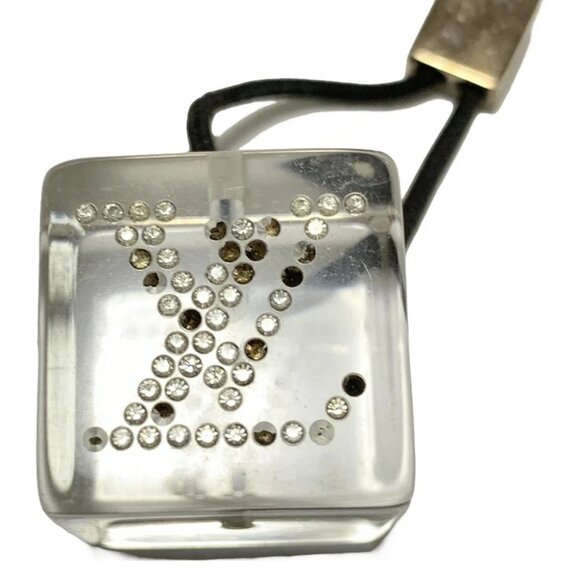 Auth LOUIS VUITTON Hair Cube Uncursion - Clear Unconfirmed Other Jewellery Resin - Picture 2 of 3